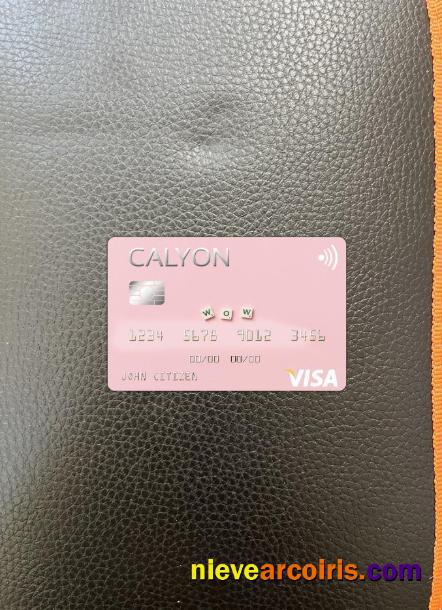 Algeria Calyon Algérie Bank visa card photolook